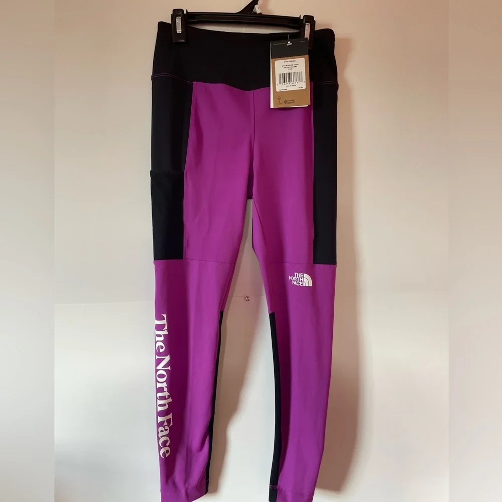 NWT The North Face Girls Trailwear Hybrid Leggings